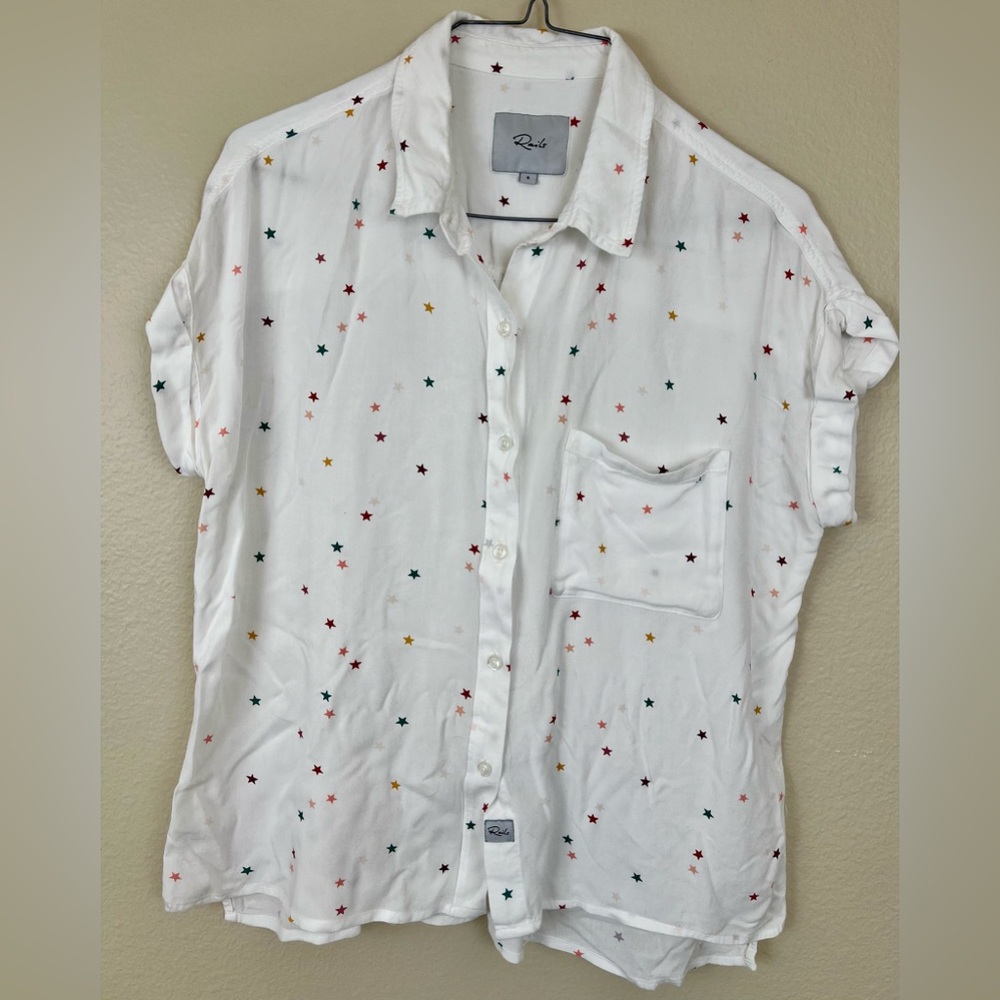 Rails Multicolor Star-Patterned Women’s Shirt